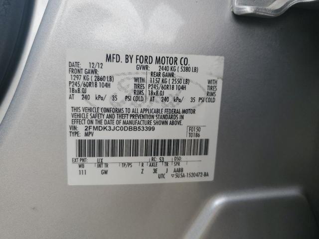 Photo 12 VIN: 2FMDK3JC0DBB53399 - FORD EDGE 