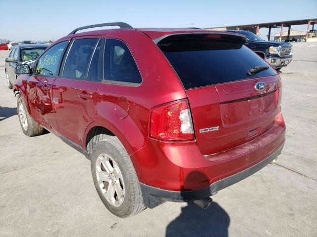 Photo 2 VIN: 2FMDK3JC0DBC02276 - FORD EDGE SEL 