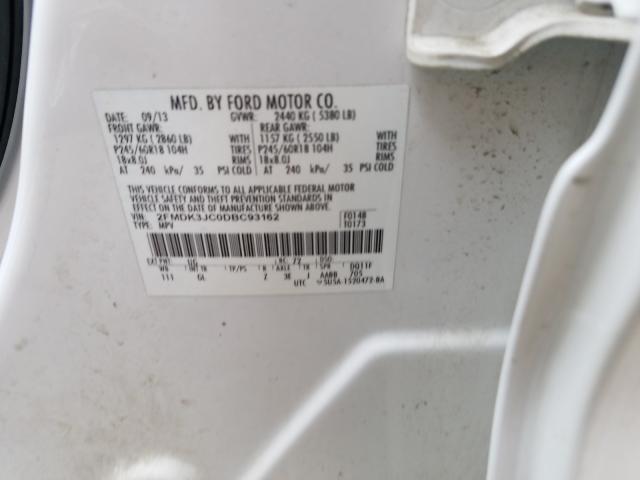 Photo 9 VIN: 2FMDK3JC0DBC93162 - FORD EDGE SEL 