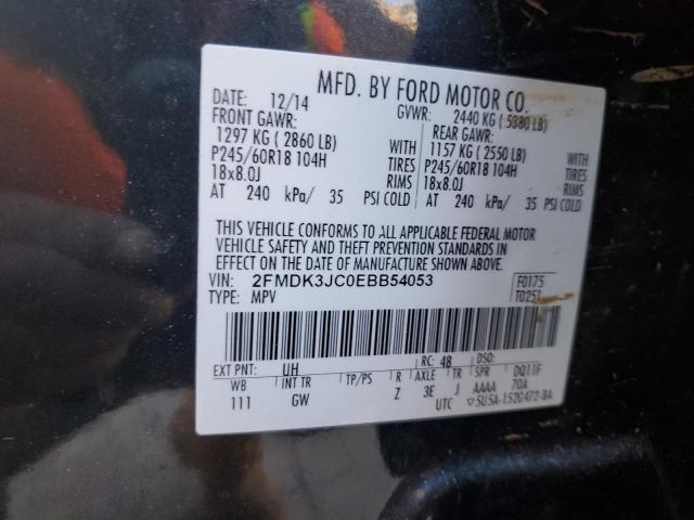 Photo 13 VIN: 2FMDK3JC0EBB54053 - FORD EDGE SEL 