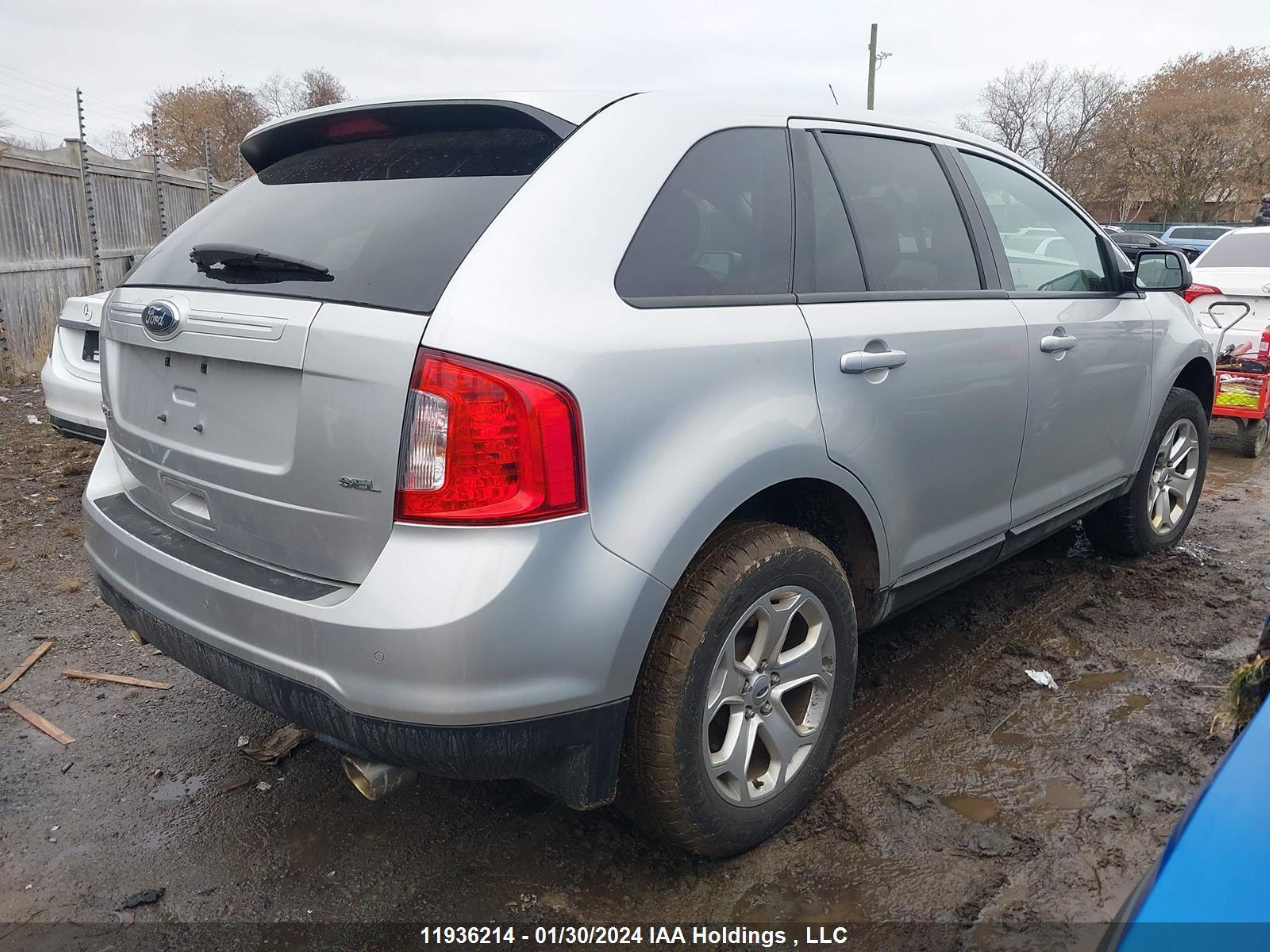 Photo 3 VIN: 2FMDK3JC0EBB58328 - FORD EDGE 