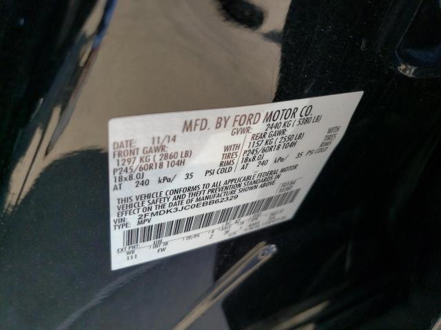 Photo 11 VIN: 2FMDK3JC0EBB62329 - FORD EDGE SEL 