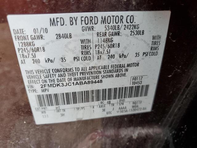 Photo 11 VIN: 2FMDK3JC1ABA89448 - FORD EDGE 