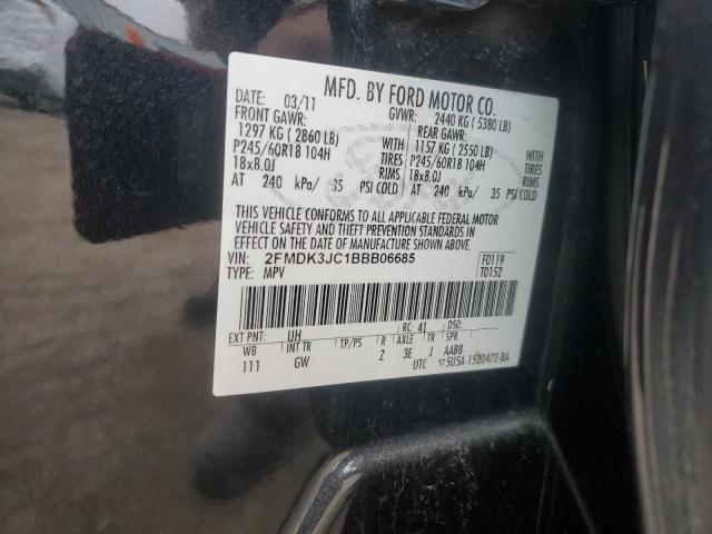 Photo 12 VIN: 2FMDK3JC1BBB06685 - FORD EDGE SEL 