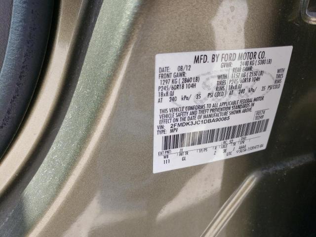 Photo 12 VIN: 2FMDK3JC1DBA90085 - FORD EDGE SEL 