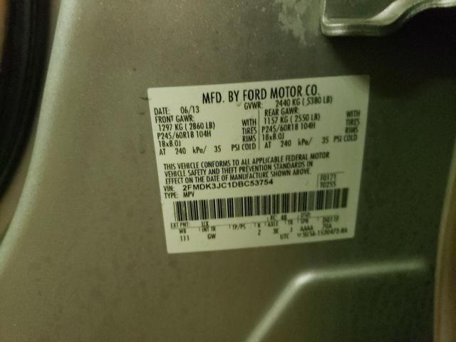 Photo 11 VIN: 2FMDK3JC1DBC53754 - FORD EDGE SEL 