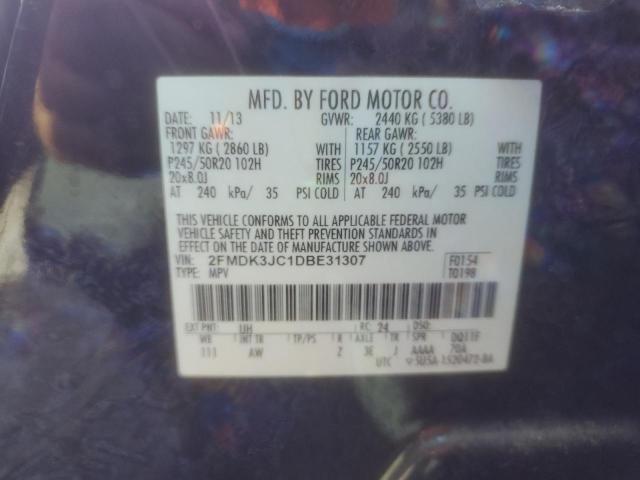 Photo 13 VIN: 2FMDK3JC1DBE31307 - FORD EDGE 