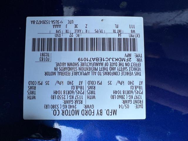 Photo 9 VIN: 2FMDK3JC1EBA71019 - FORD EDGE SEL 