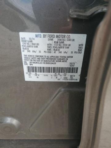 Photo 11 VIN: 2FMDK3JC1EBB52425 - FORD EDGE SEL 