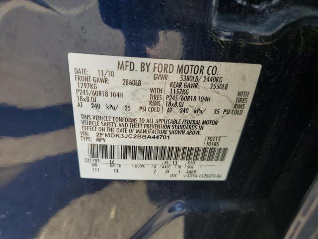 Photo 13 VIN: 2FMDK3JC2BBA44701 - FORD EDGE SEL 