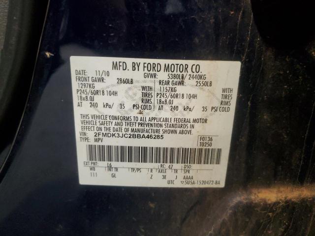 Photo 12 VIN: 2FMDK3JC2BBA46285 - FORD EDGE SEL 