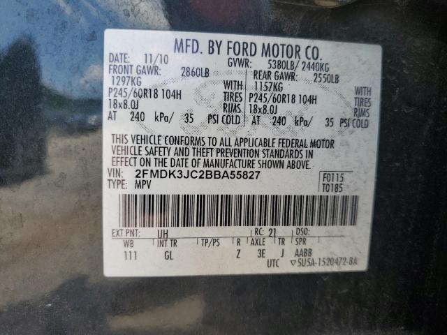 Photo 12 VIN: 2FMDK3JC2BBA55827 - FORD EDGE 