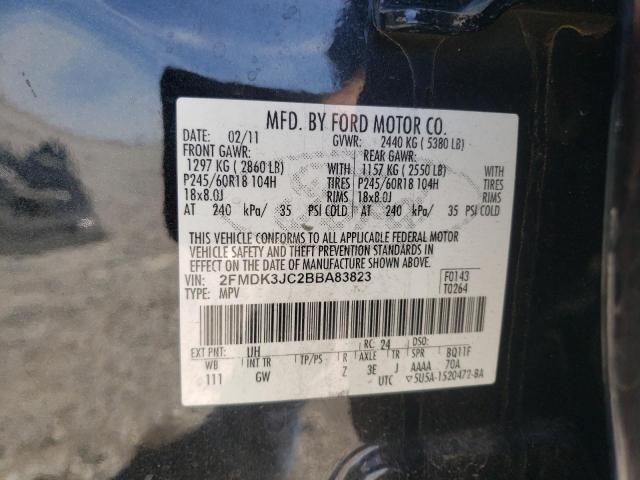 Photo 11 VIN: 2FMDK3JC2BBA83823 - FORD EDGE 