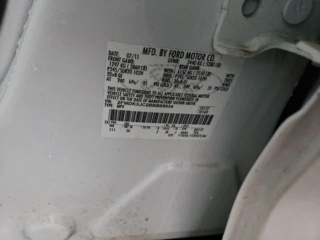 Photo 11 VIN: 2FMDK3JC2BBB65034 - FORD EDGE SEL 