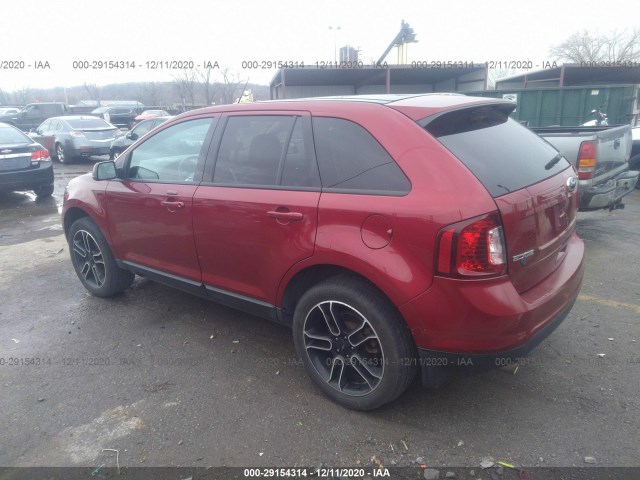 Photo 2 VIN: 2FMDK3JC2DBA40182 - FORD EDGE 