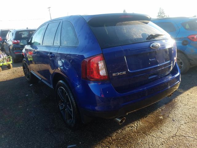 Photo 2 VIN: 2FMDK3JC2DBC92076 - FORD EDGE SEL 