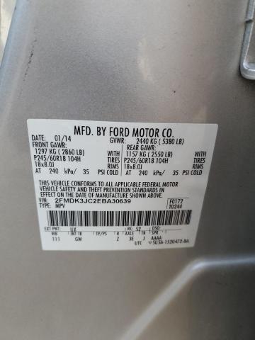 Photo 13 VIN: 2FMDK3JC2EBA30639 - FORD EDGE SEL 