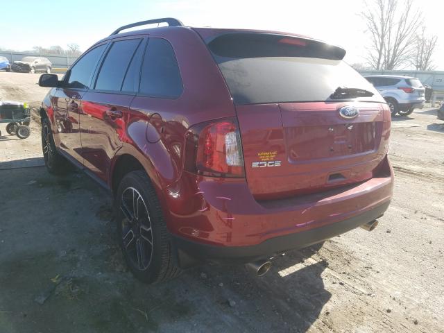 Photo 2 VIN: 2FMDK3JC2EBB44771 - FORD EDGE SEL 