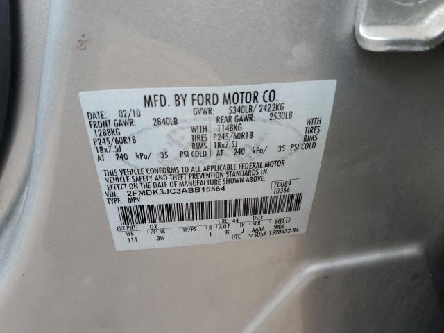 Photo 12 VIN: 2FMDK3JC3ABB15564 - FORD EDGE 