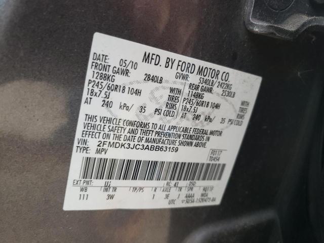 Photo 12 VIN: 2FMDK3JC3ABB63159 - FORD EDGE SEL 