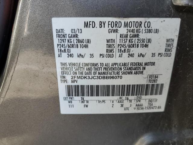 Photo 11 VIN: 2FMDK3JC3DBB96070 - FORD EDGE 