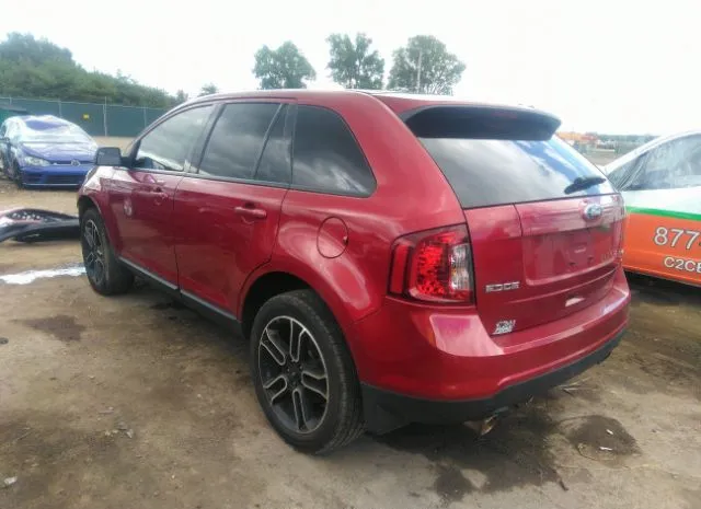 Photo 2 VIN: 2FMDK3JC3DBE16694 - FORD EDGE 