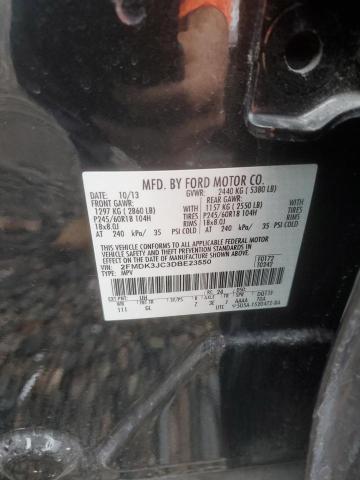 Photo 12 VIN: 2FMDK3JC3DBE23550 - FORD EDGE 