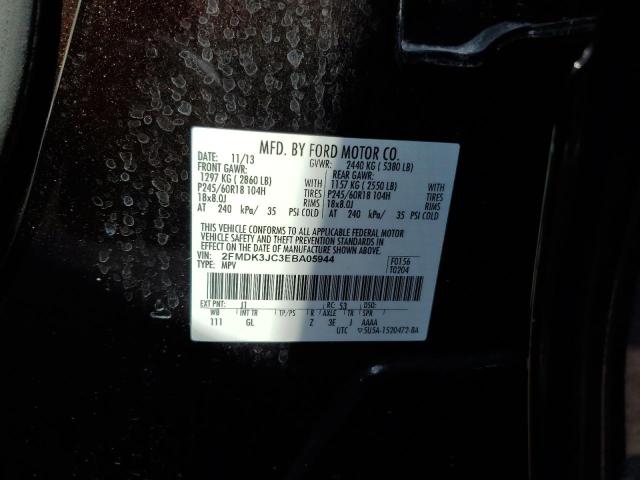 Photo 9 VIN: 2FMDK3JC3EBA05944 - FORD EDGE SEL 