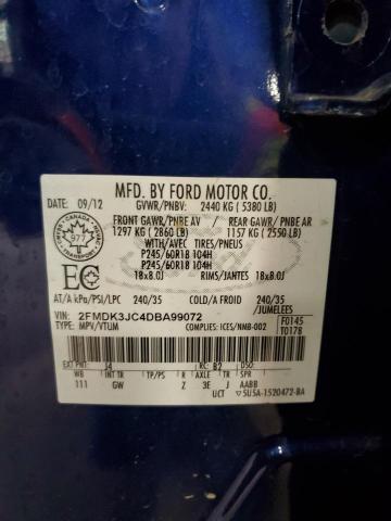 Photo 13 VIN: 2FMDK3JC4DBA99072 - FORD EDGE 