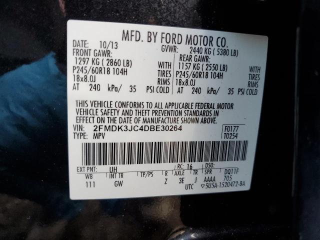 Photo 11 VIN: 2FMDK3JC4DBE30264 - FORD EDGE 