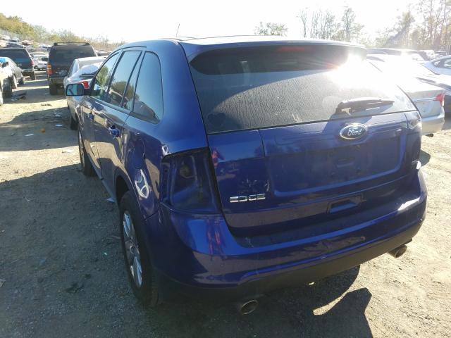 Photo 2 VIN: 2FMDK3JC4EBA09274 - FORD EDGE SEL 