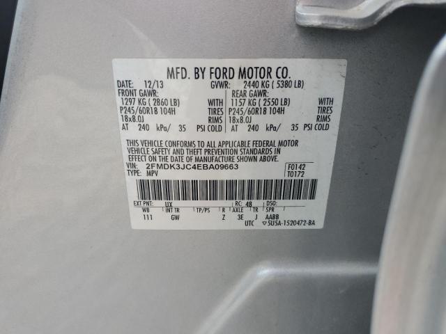 Photo 12 VIN: 2FMDK3JC4EBA09663 - FORD EDGE 