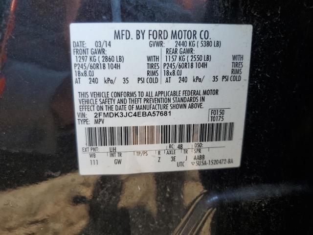 Photo 12 VIN: 2FMDK3JC4EBA57681 - FORD EDGE 