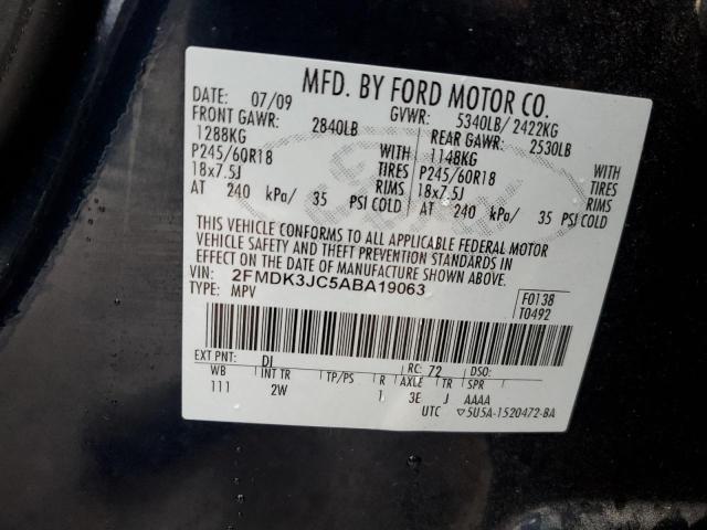 Photo 13 VIN: 2FMDK3JC5ABA19063 - FORD EDGE 