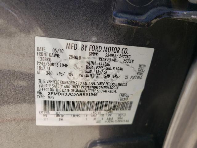 Photo 12 VIN: 2FMDK3JC5ABB51546 - FORD EDGE 