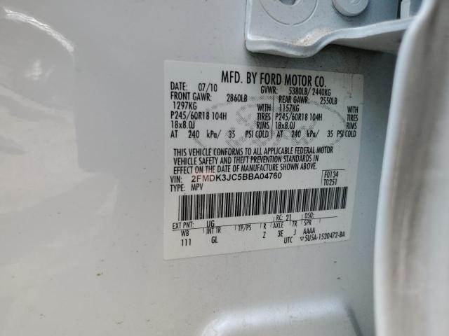 Photo 13 VIN: 2FMDK3JC5BBA04760 - FORD EDGE SEL 