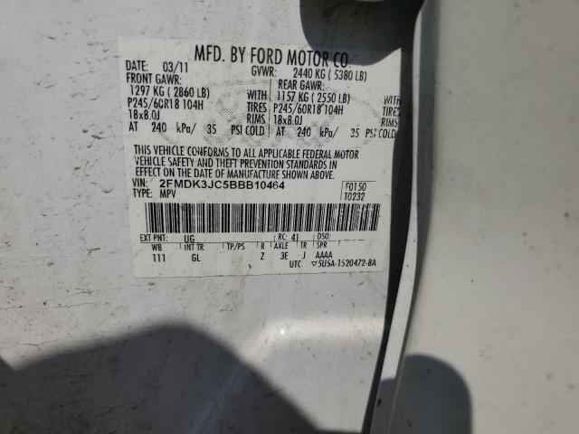 Photo 11 VIN: 2FMDK3JC5BBB10464 - FORD EDGE 