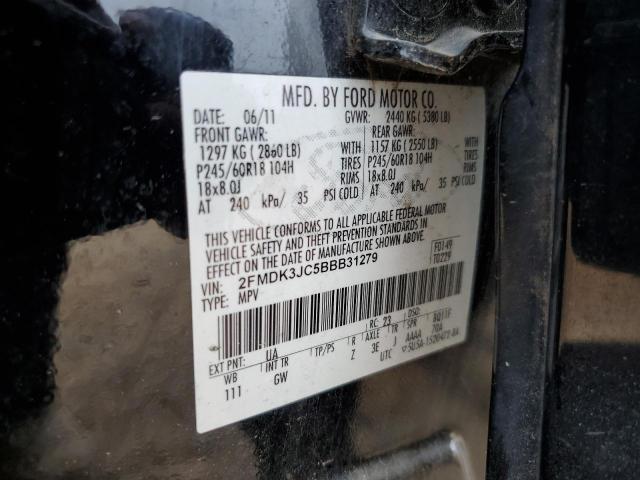 Photo 11 VIN: 2FMDK3JC5BBB31279 - FORD EDGE 