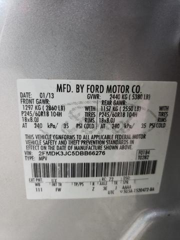 Photo 11 VIN: 2FMDK3JC5DBB66276 - FORD EDGE 