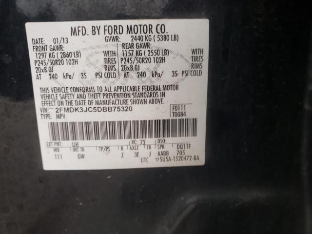 Photo 11 VIN: 2FMDK3JC5DBB75320 - FORD EDGE 