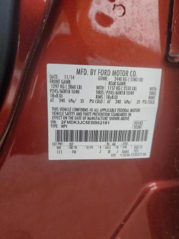 Photo 12 VIN: 2FMDK3JC5EBB62181 - FORD EDGE 