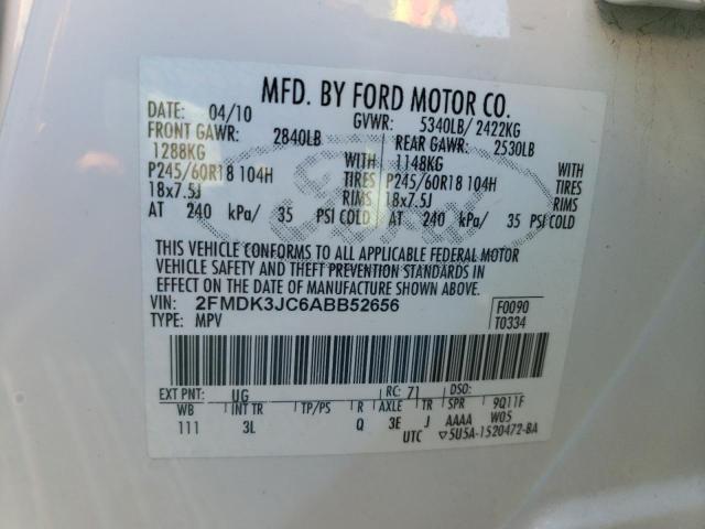 Photo 13 VIN: 2FMDK3JC6ABB52656 - FORD EDGE SEL 