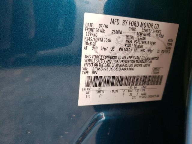 Photo 13 VIN: 2FMDK3JC6BBA03360 - FORD EDGE SEL 