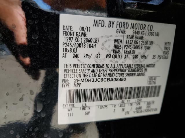 Photo 11 VIN: 2FMDK3JC6CBA08480 - FORD EDGE SEL 