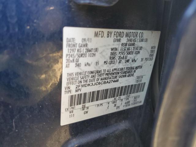 Photo 12 VIN: 2FMDK3JC6CBA27448 - FORD EDGE 