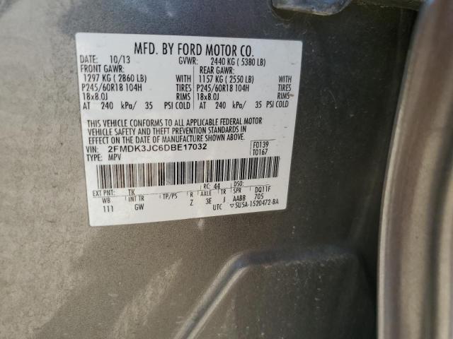 Photo 11 VIN: 2FMDK3JC6DBE17032 - FORD EDGE 