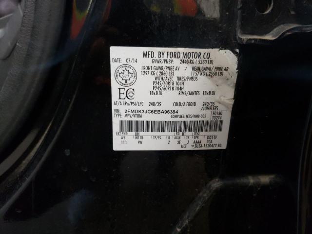 Photo 11 VIN: 2FMDK3JC6EBA96384 - FORD EDGE 