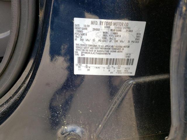 Photo 12 VIN: 2FMDK3JC7ABA59578 - FORD EDGE SEL 