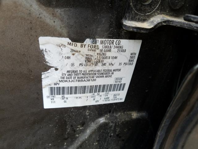 Photo 9 VIN: 2FMDK3JC7BBA38120 - FORD EDGE SEL 