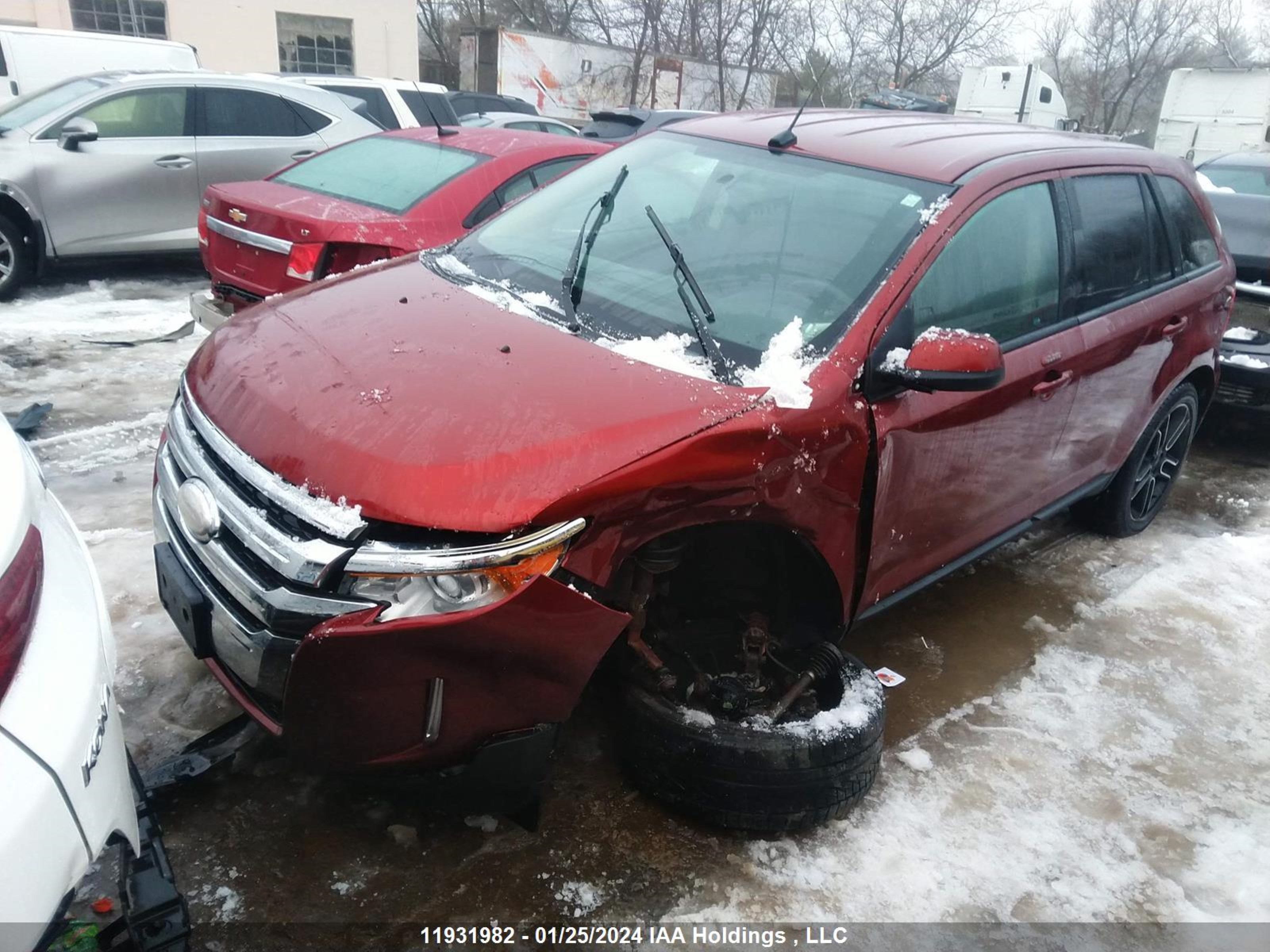 Photo 1 VIN: 2FMDK3JC7EBB05318 - FORD EDGE 